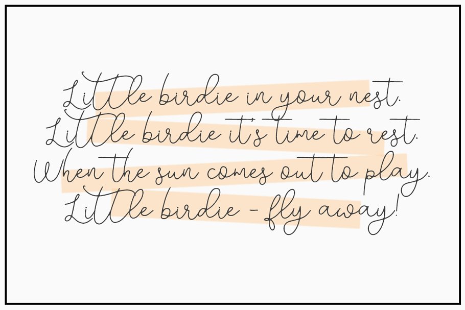 Moorland Font插图3