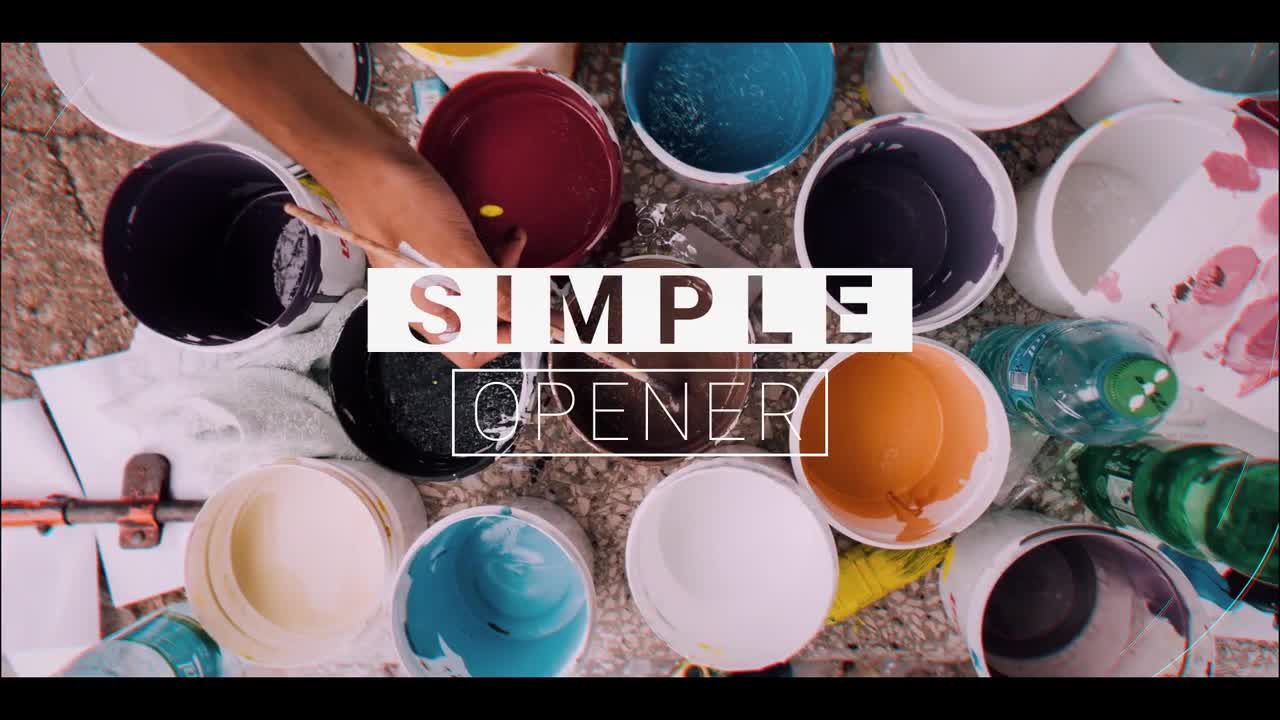 现代简报演示宣传素材库精选AE模板