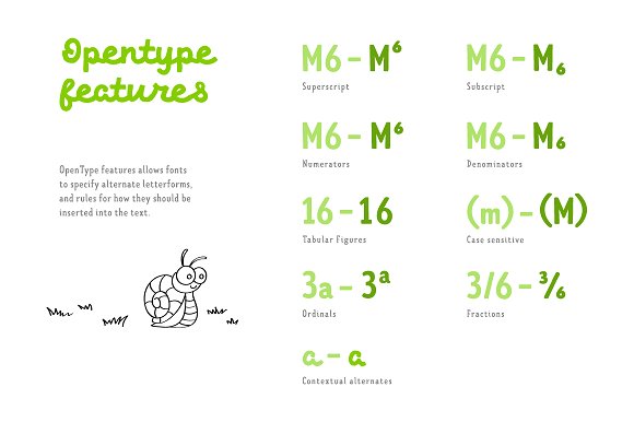 Limes—handmade fontfamily插图5