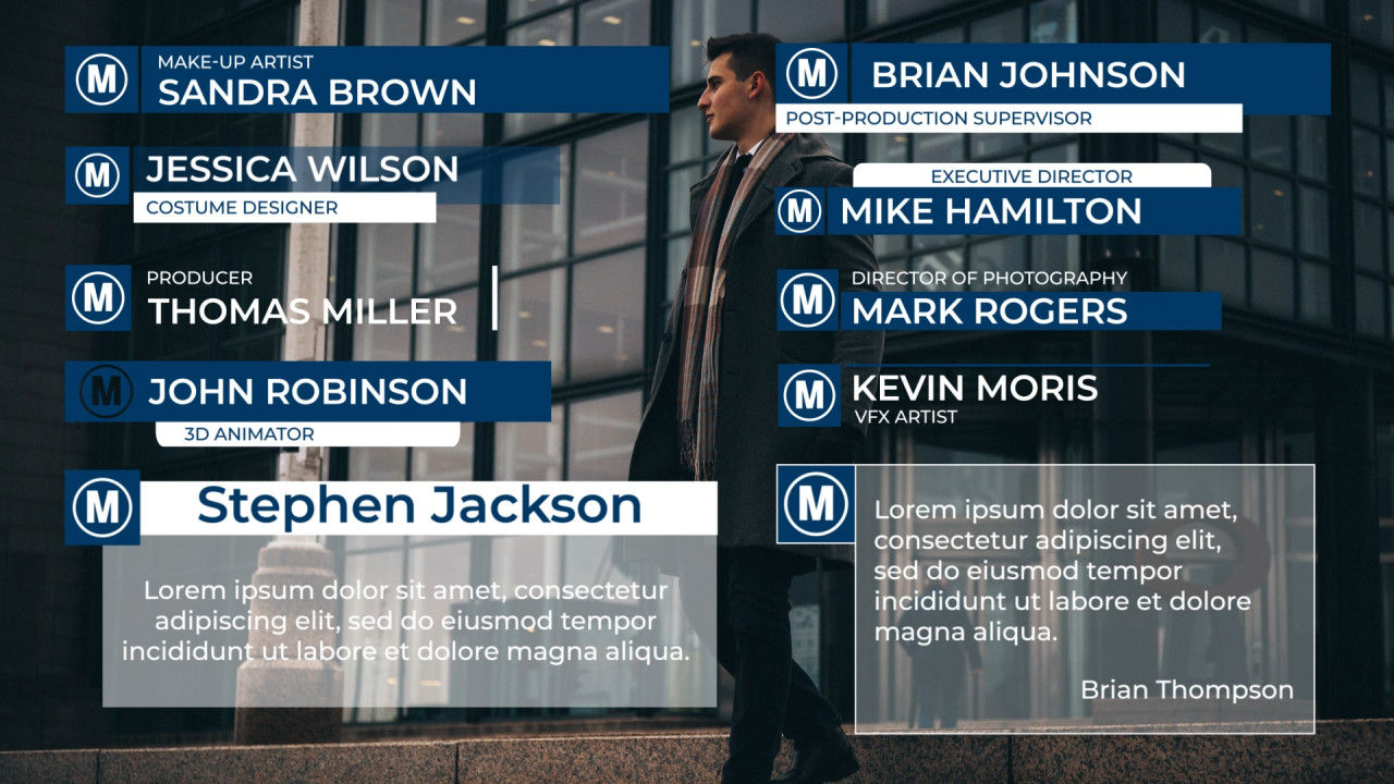 10个下三分之一广告标题素材库精选AE模板