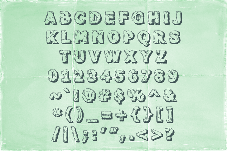 Backtrack Demo font插图1 Backtrack Demo font插图1