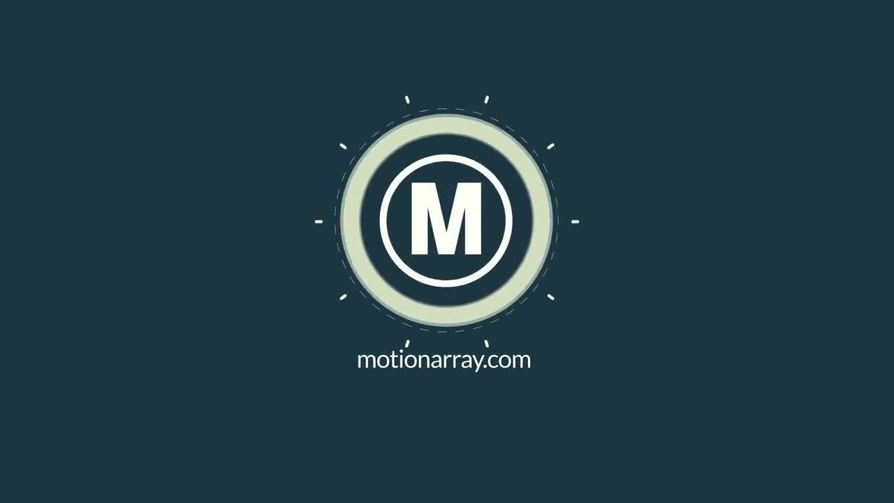 闪光粒子logo演绎动画素材库精选AE模板