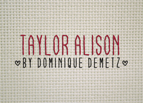 Taylor Alison font素材之家精选英文字体