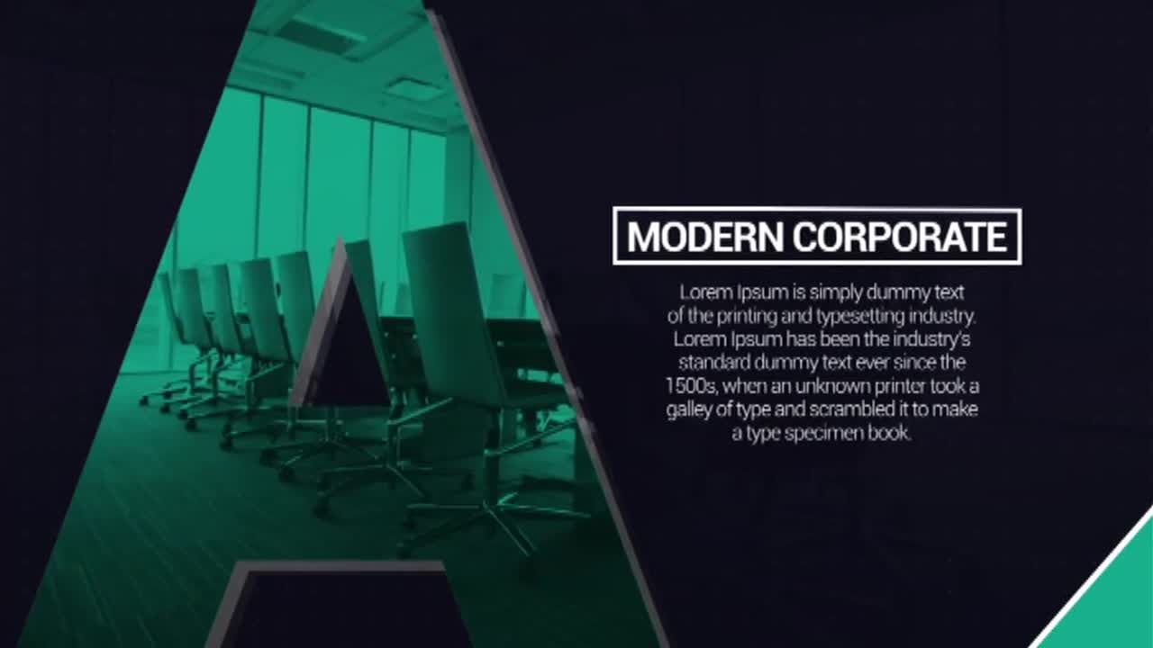 现代企业小故障效应素材库精选AE模板