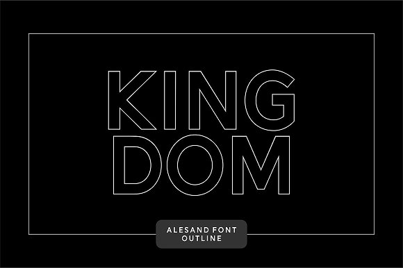 Alesand (7 Fonts)插图4