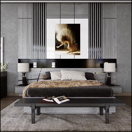 室内卧室场景3DMAX模型