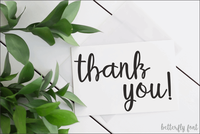 betterfly font插图7