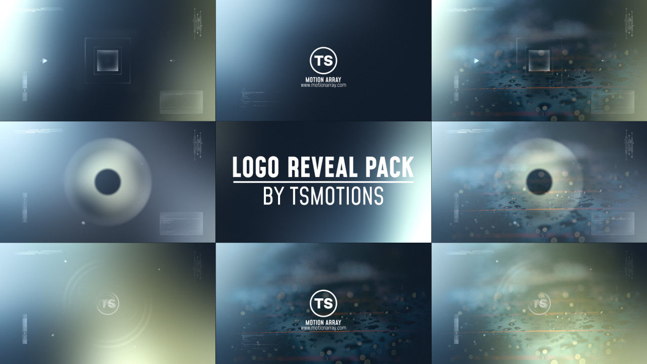 徽标显示包创意动画素材库精选AE模板