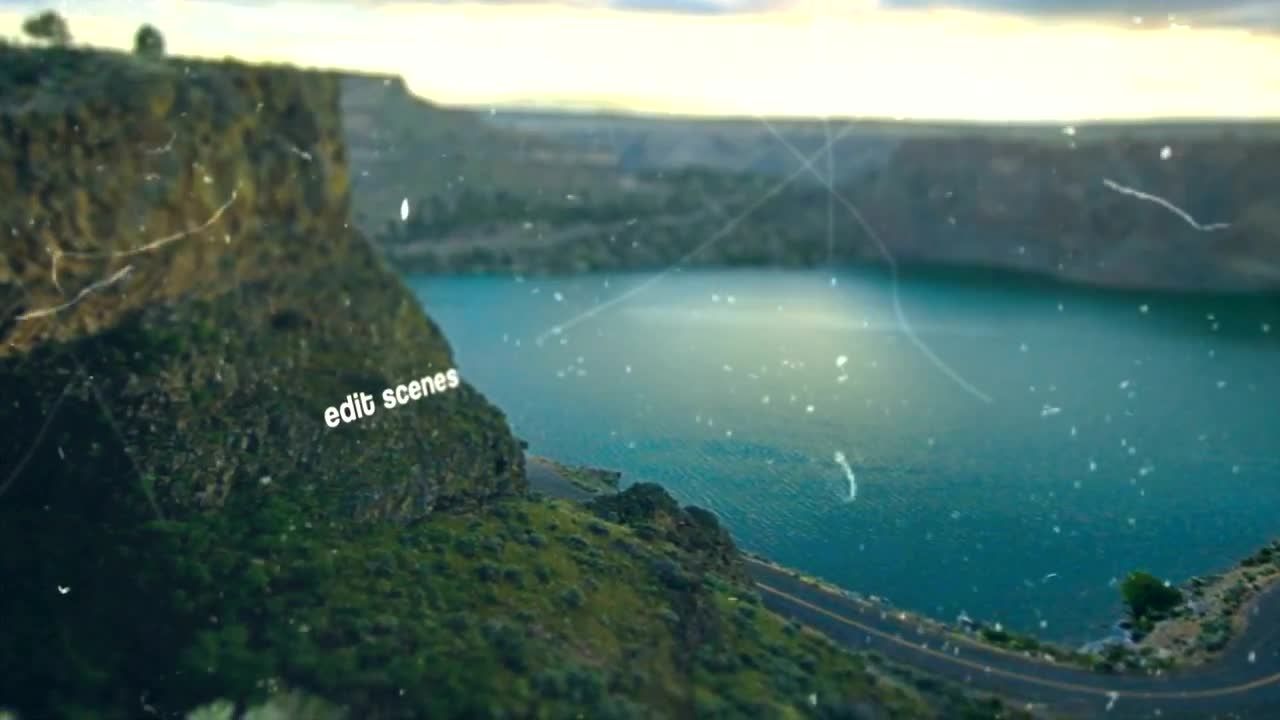 富有创意的深自然幻灯片素材库精选AE模板