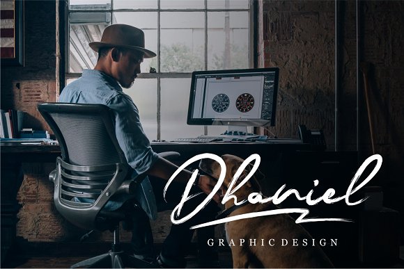 Jester Brush Font插图2