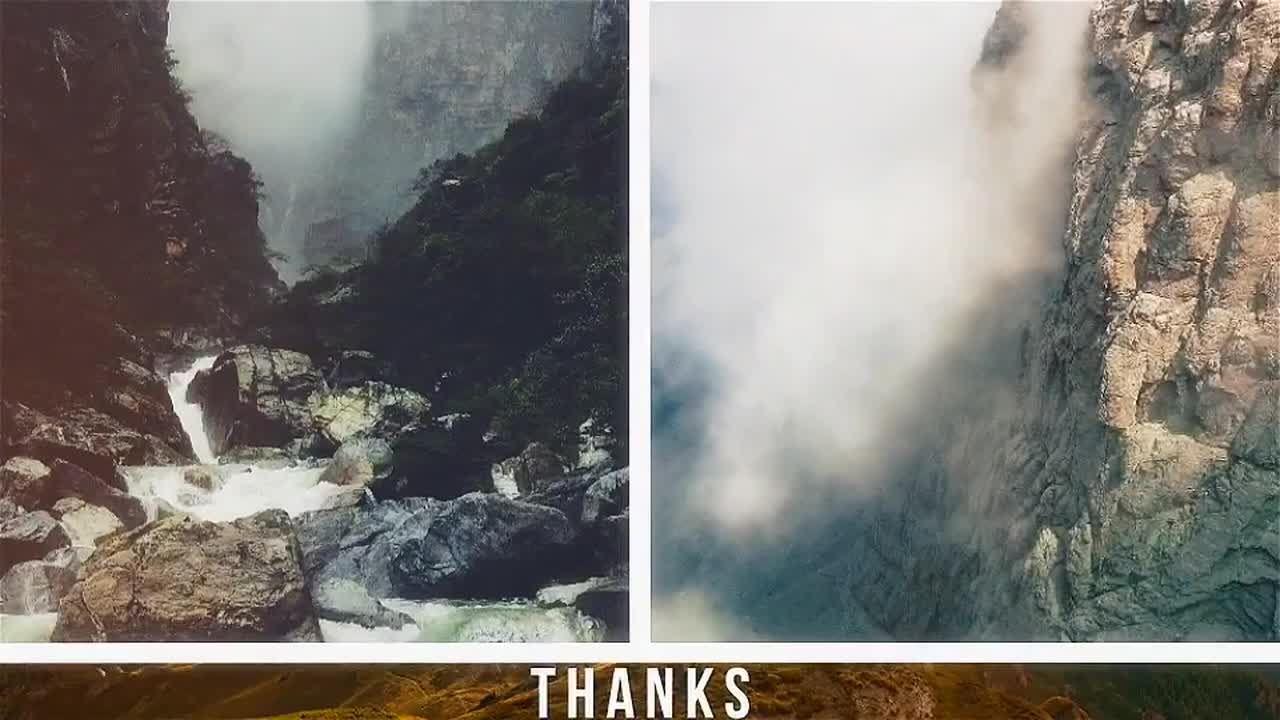 现代时尚明亮的照片幻灯片素材库精选AE模板