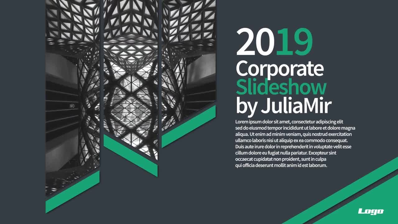 企业幻灯片显示动态动画素材库精选AE模板