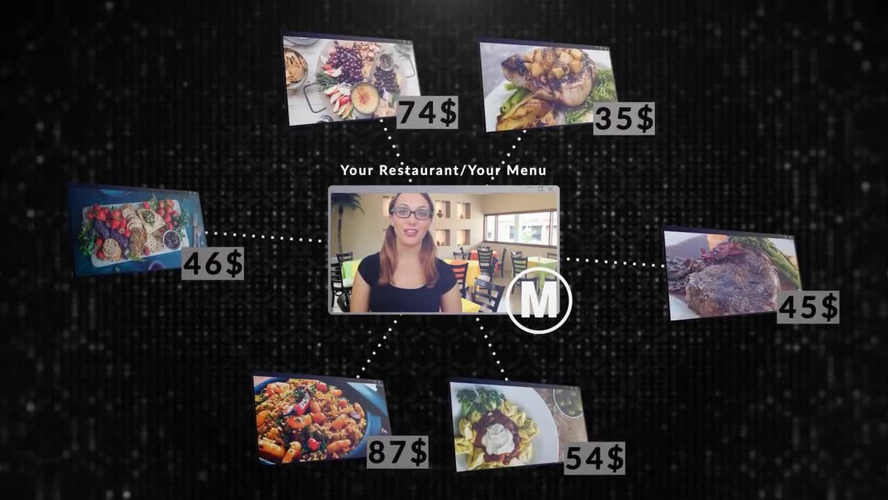 独特优雅动画场景旋转素材库精选AE模板