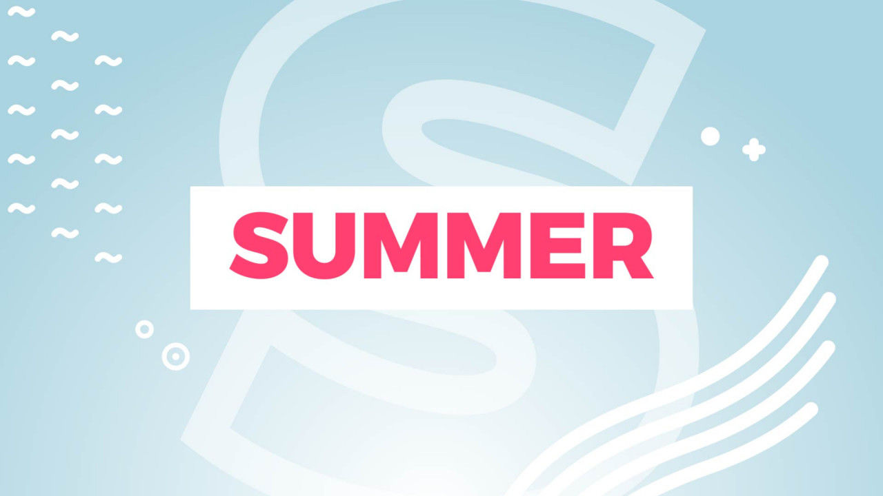 明亮简洁创意的夏季开场白素材库精选AE模板