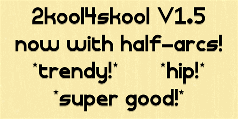 2K4S font素材之家精选英文字体