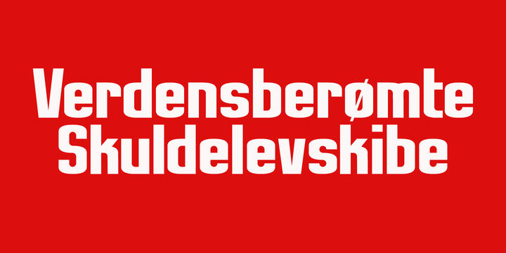 Roskilde Font Family插图1