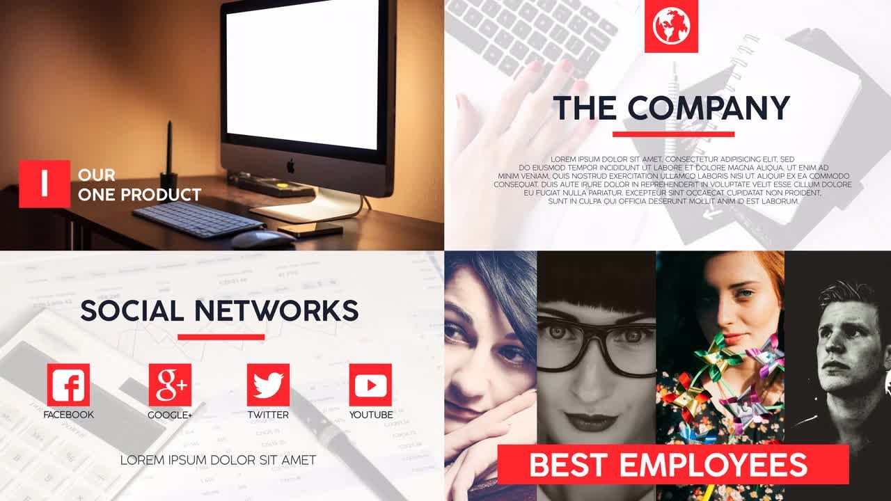 商业和企业主题视频素材库精选AE模板