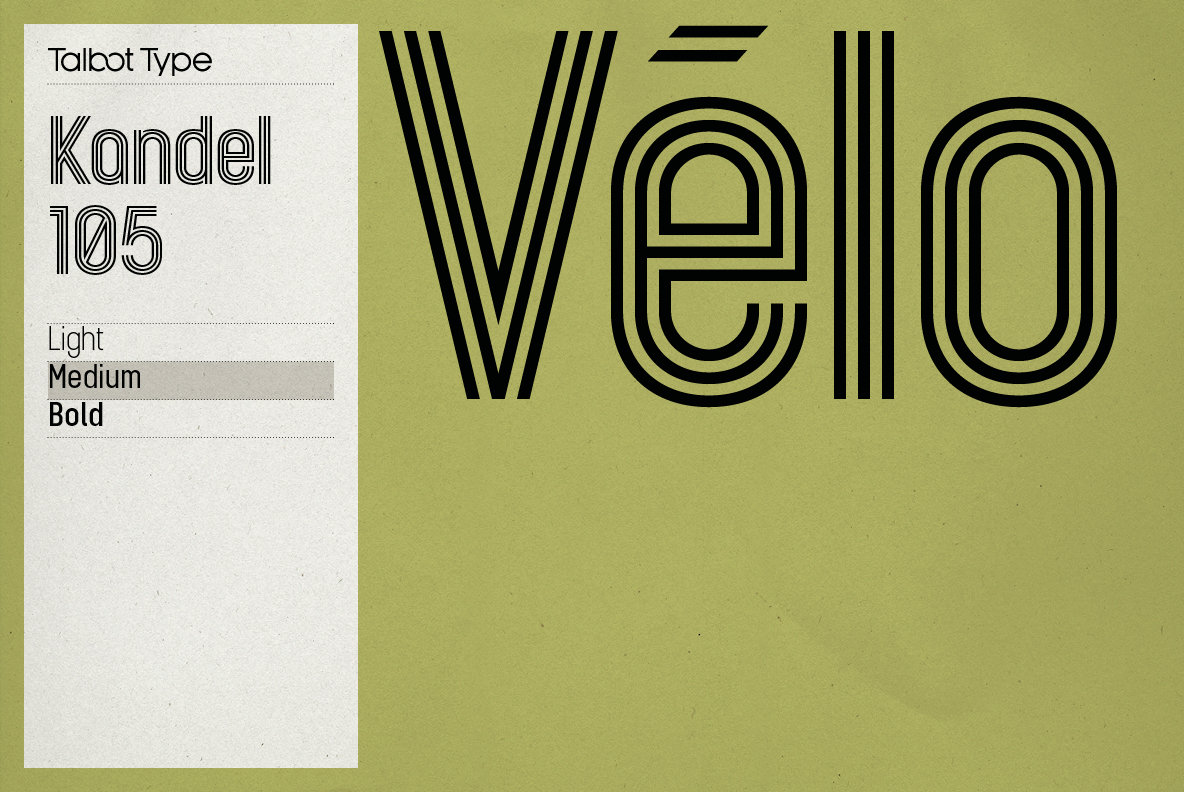 Kandel 105 Font Family插图4
