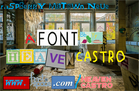 Raspberry Miltown Neue font素材之家精选英文字体