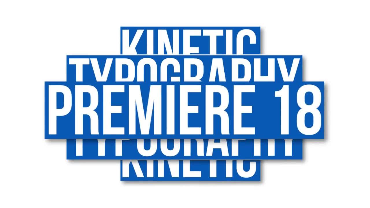 动力学标题和预设素材库推荐PR模板