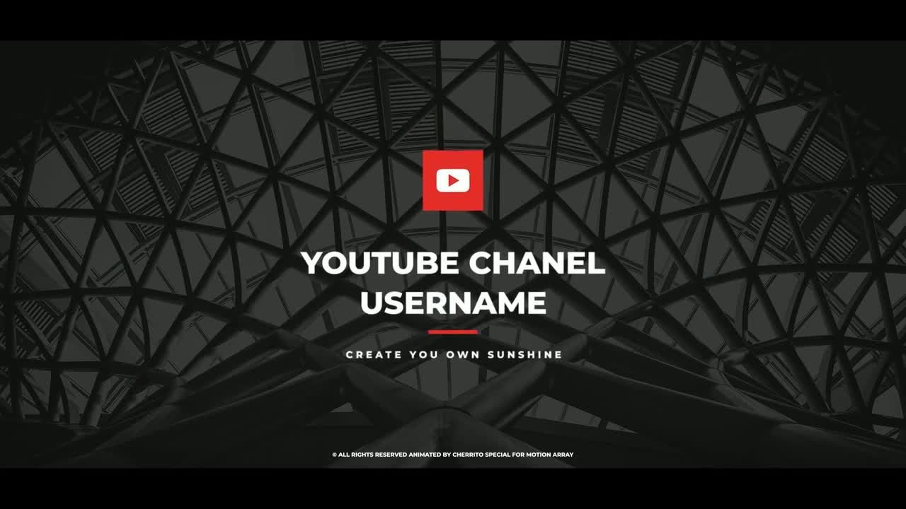 9个创意现代简单的标题动画素材库推荐PR模板