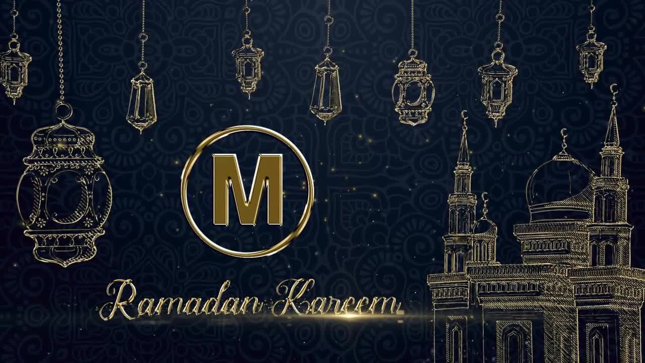 斋月标志动态动画素材库精选AE模板