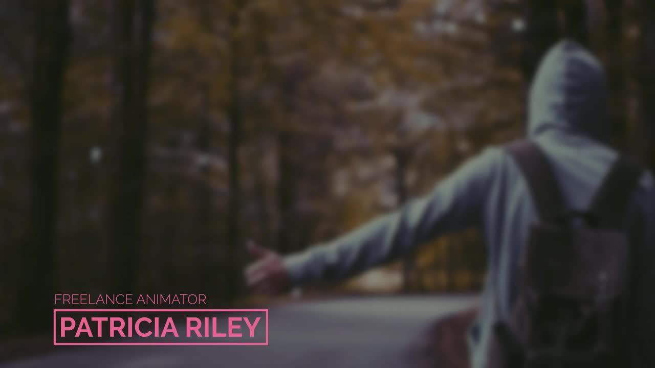 14个下三分之一企业演示标题素材库精选AE模板