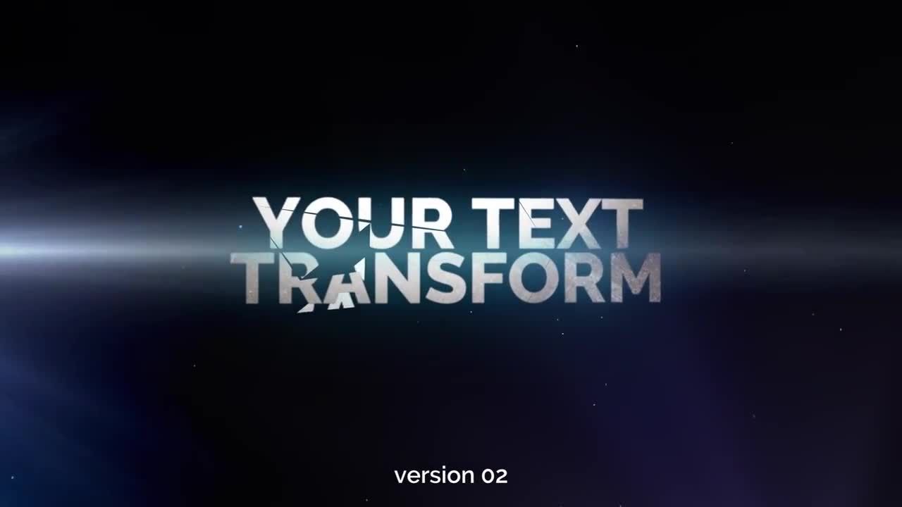 现代高科技风格演示文稿logo转换素材库推荐PR模板