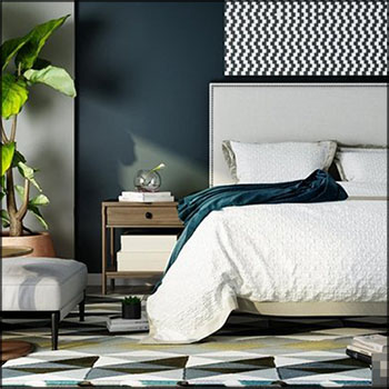 欧式双人床素材之家精选3D模型by TranMinhLuan