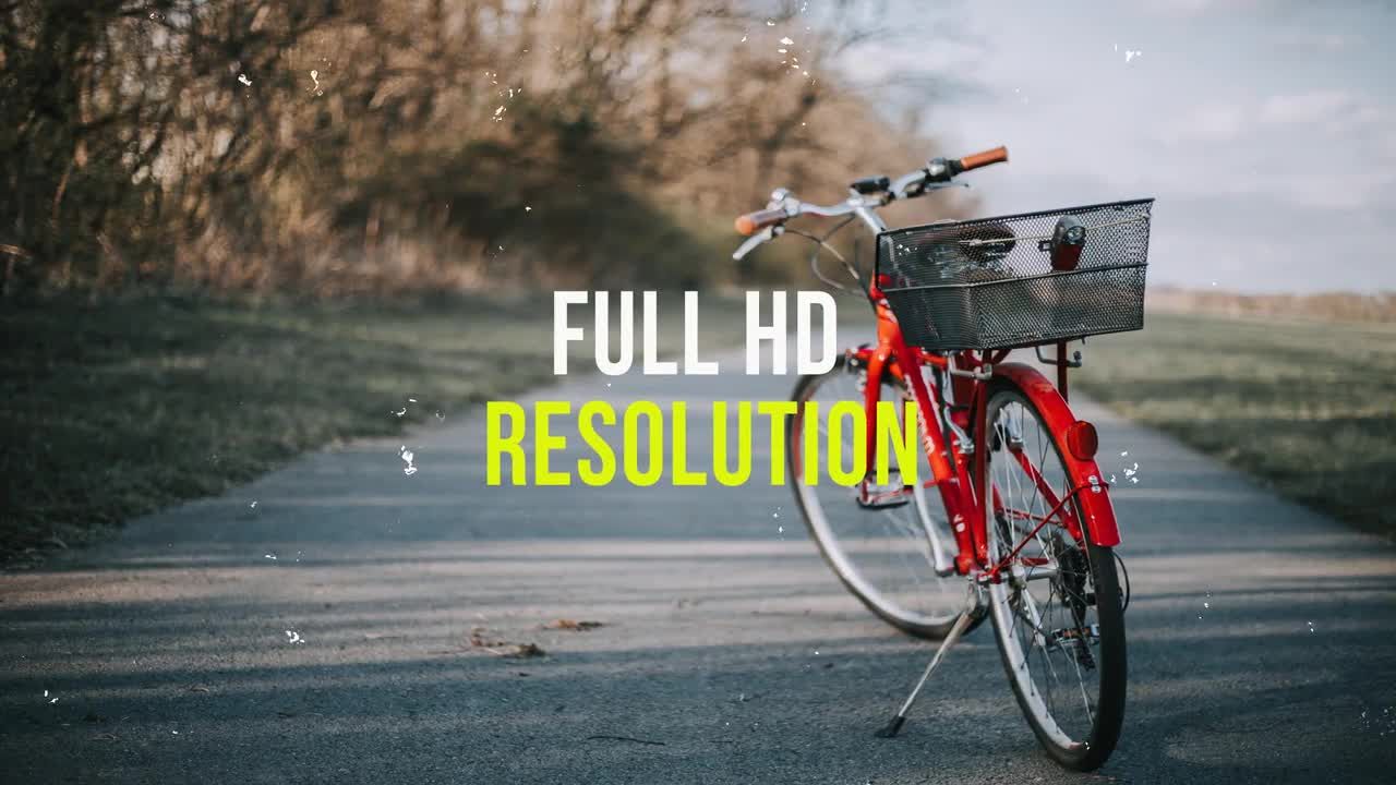 有趣的现代文本动画炫酷照片过渡素材库精选AE模板