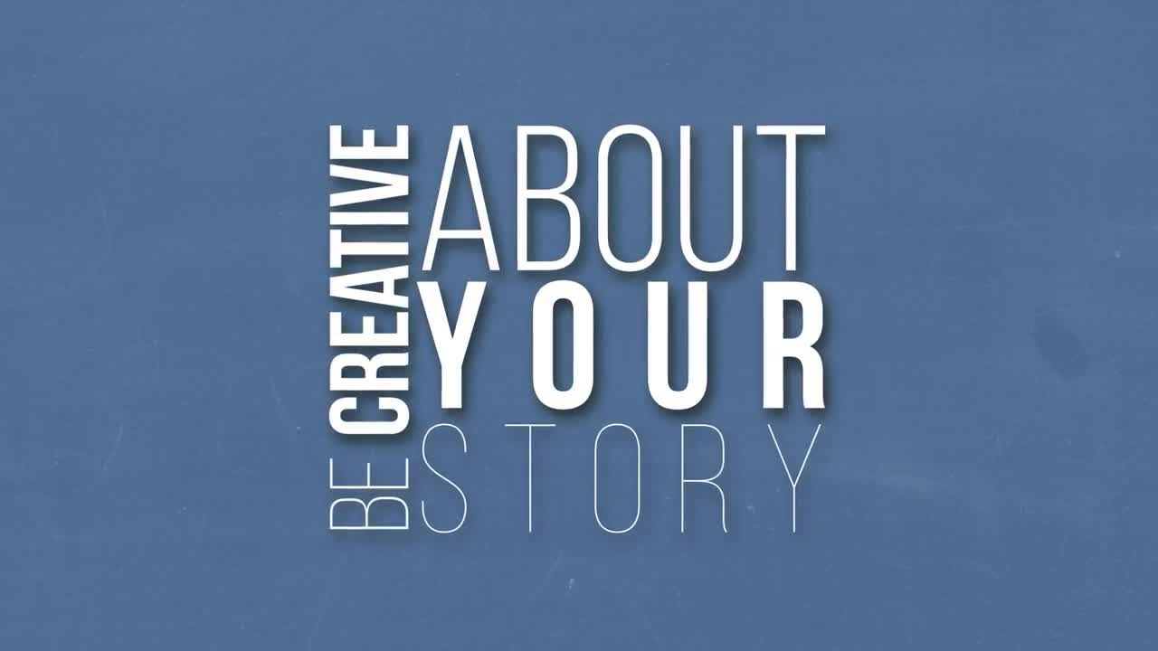 简单的广告排版标题动画素材库精选AE模板