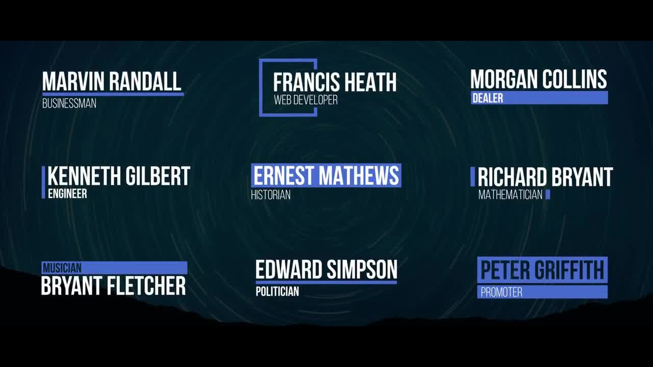 经典的下三分之一广告全屏标题素材库精选AE模板