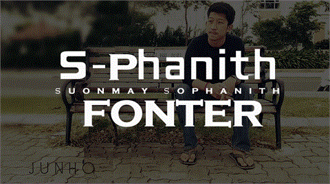 S-PHANITH FONTER font素材之家精选英文字体