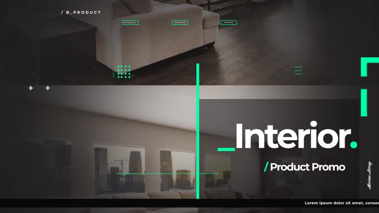 室内装修宣传幻灯片素材库精选AE模板