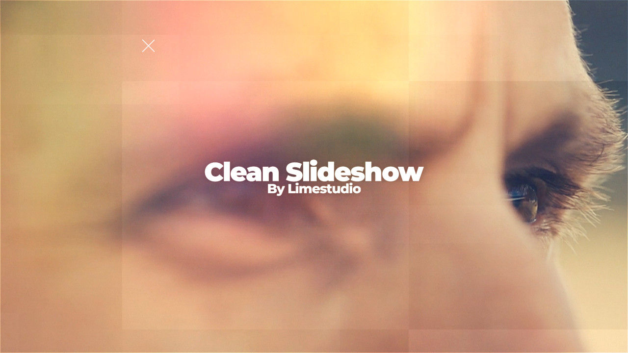 缓慢且具有深刻印象的视频动画幻灯片Pr模板