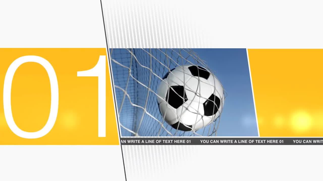 体育和企业视频素材库精选AE模板