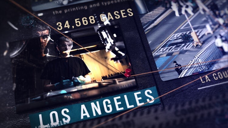 黑暗系动态动画素材库精选AE模板