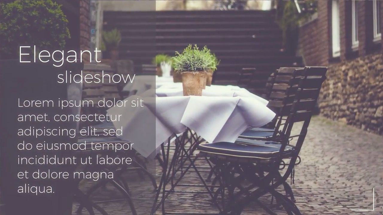 时尚幻灯片过渡动画素材库精选AE模板