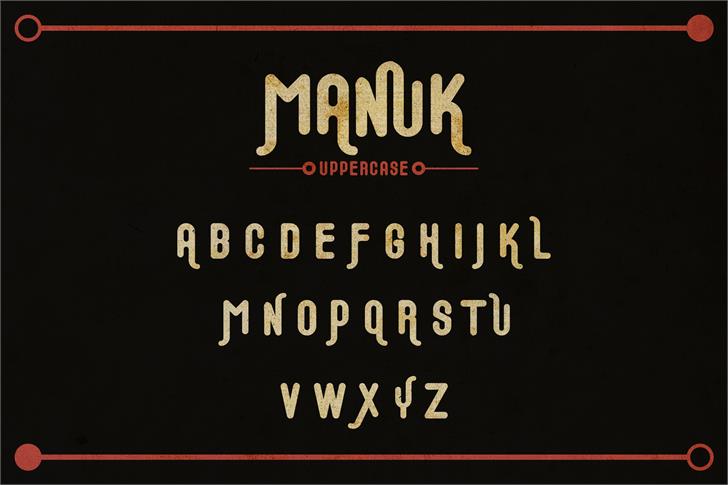 Manuk font插图 Manuk font插图