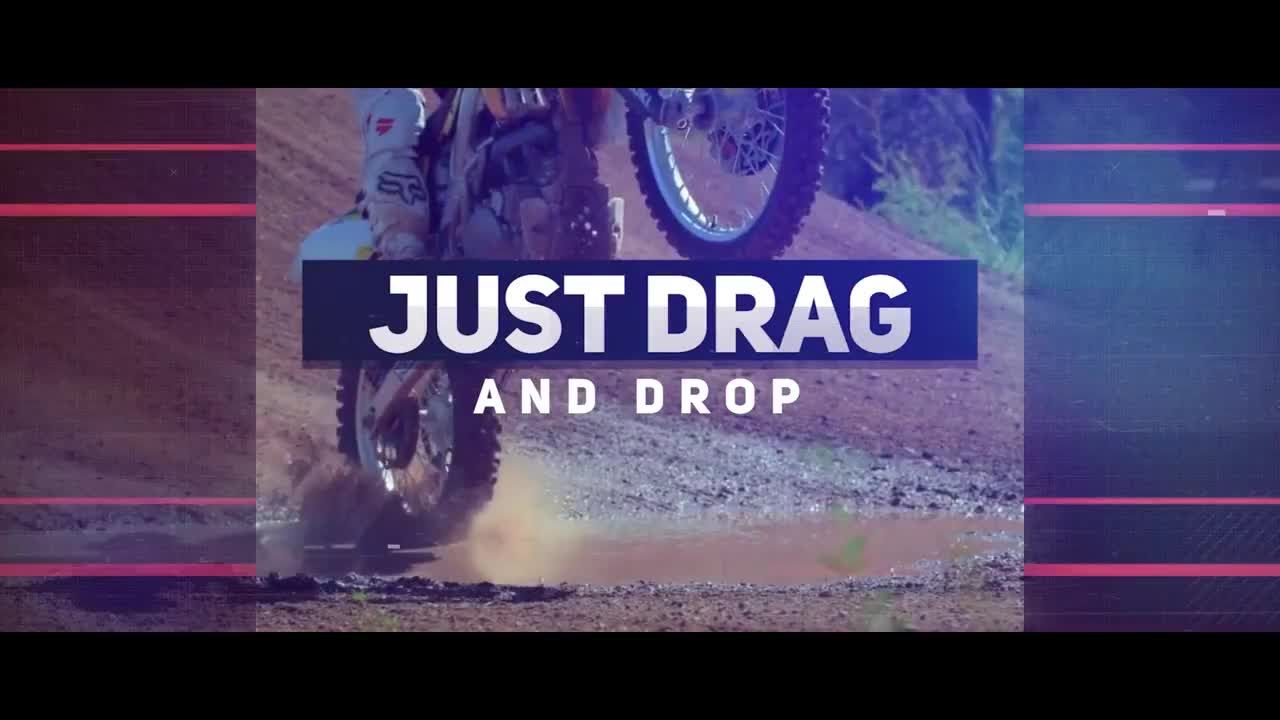 激励人心的极限运动开启者Pr模板