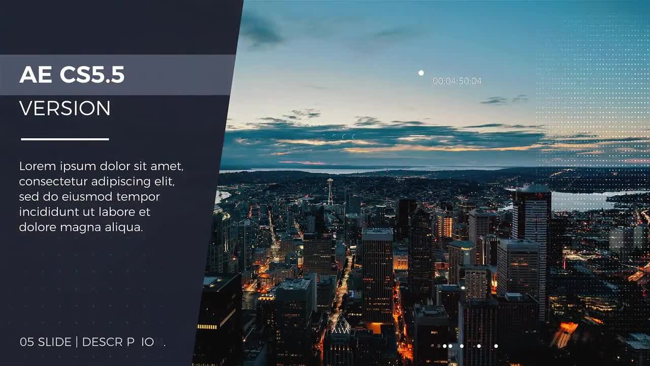 企业开场白转场过渡效果素材库精选AE模板