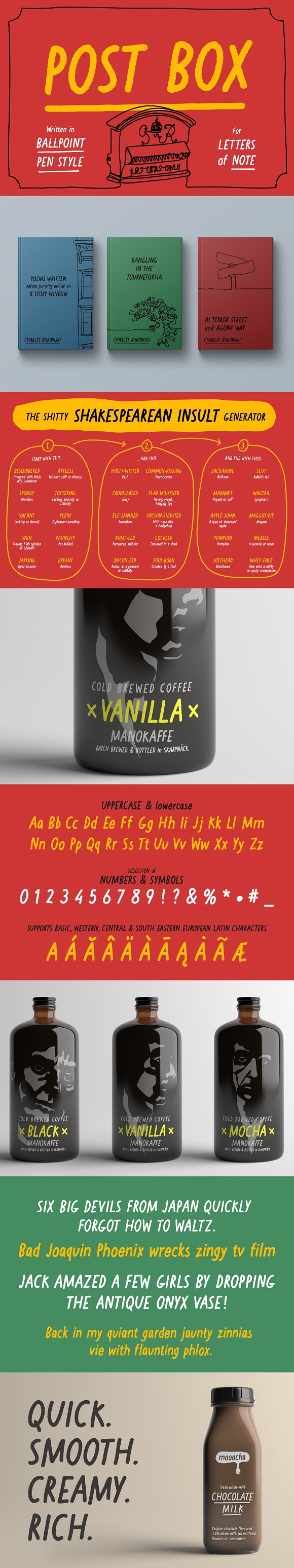 Post Box – Ballpoint Sans Font插图1