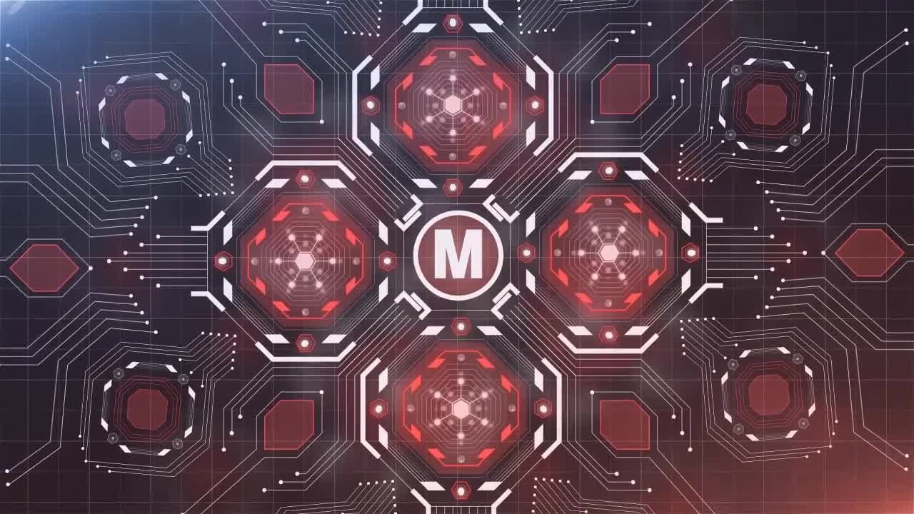 酷炫的高科技标志素材库精选AE模板