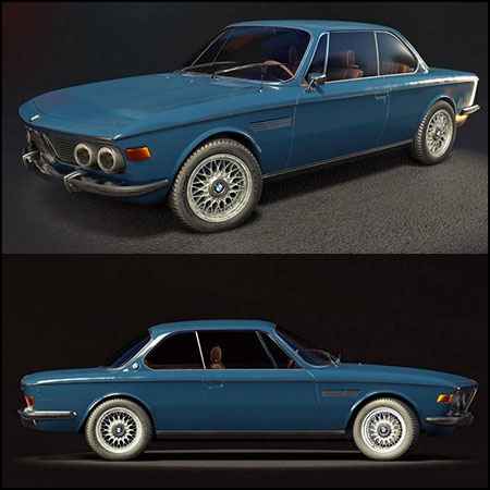 BMW 3cs宝马汽车素材之家精选3D模型