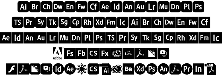 Font Adobe Color font插图1 Font Adobe Color font插图1