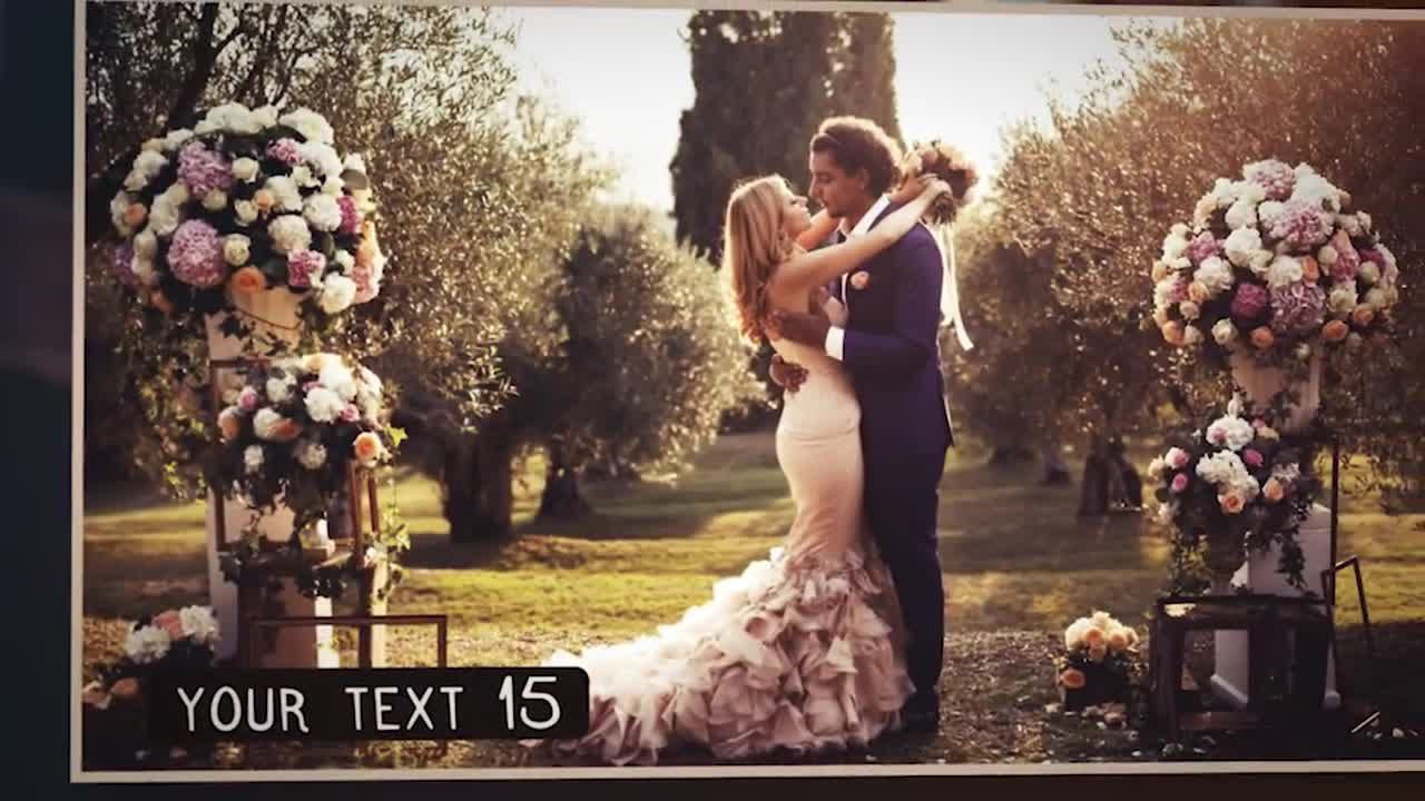 重力照片幻灯片素材库精选AE模板