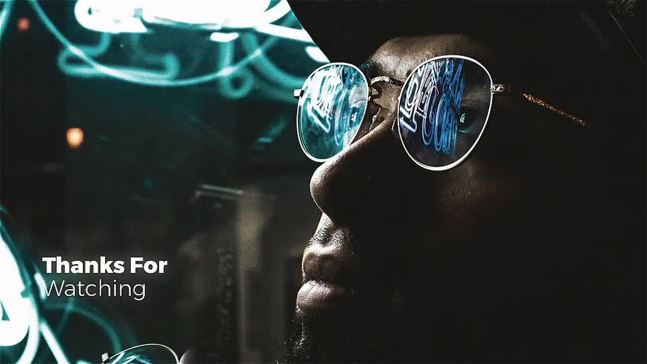 城市节奏幻灯片开场动画素材库精选AE模板