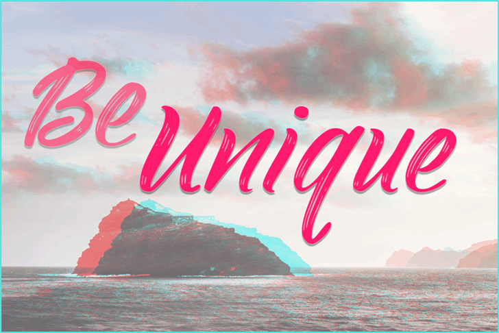 Youth Touch DEMO font插图3