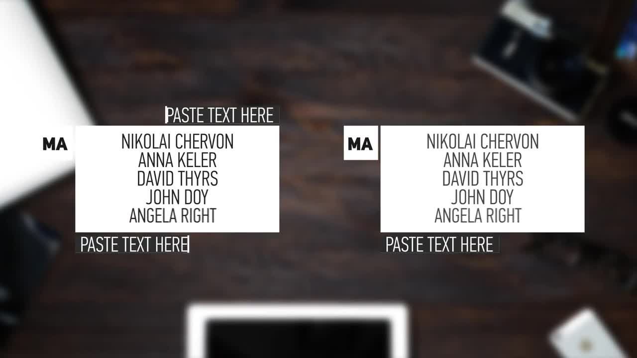 55个较低的三分之二的动画素材库精选AE模板