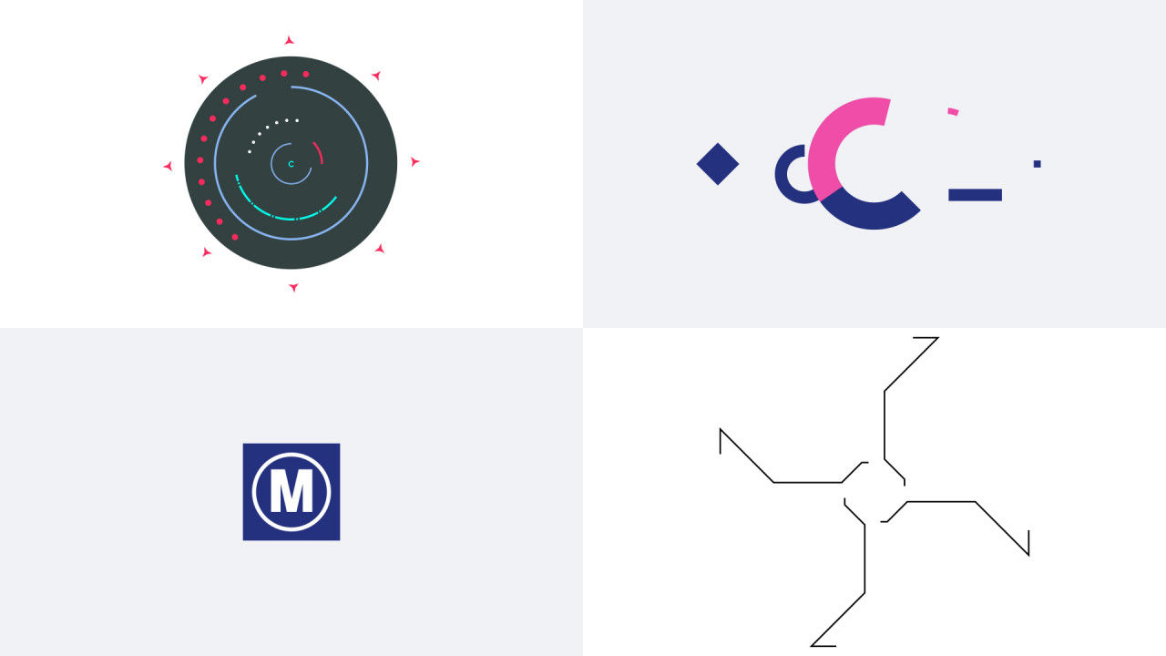 3个炫酷创意的动画徽标素材库精选AE模板
